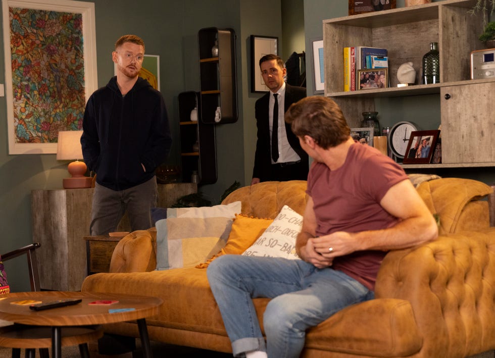 Gary Windass, Theo Silverton, Todd Grimshaw, Coronation Street gary windass, theo silverton, todd grimshaw, coronation street