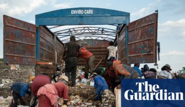 Life on Kenya’s largest dump: the invisible workers sorting the world’s rubbish | Global development