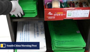 Bin bag panic grips South Korea as huge Iran war crisis budget agreed