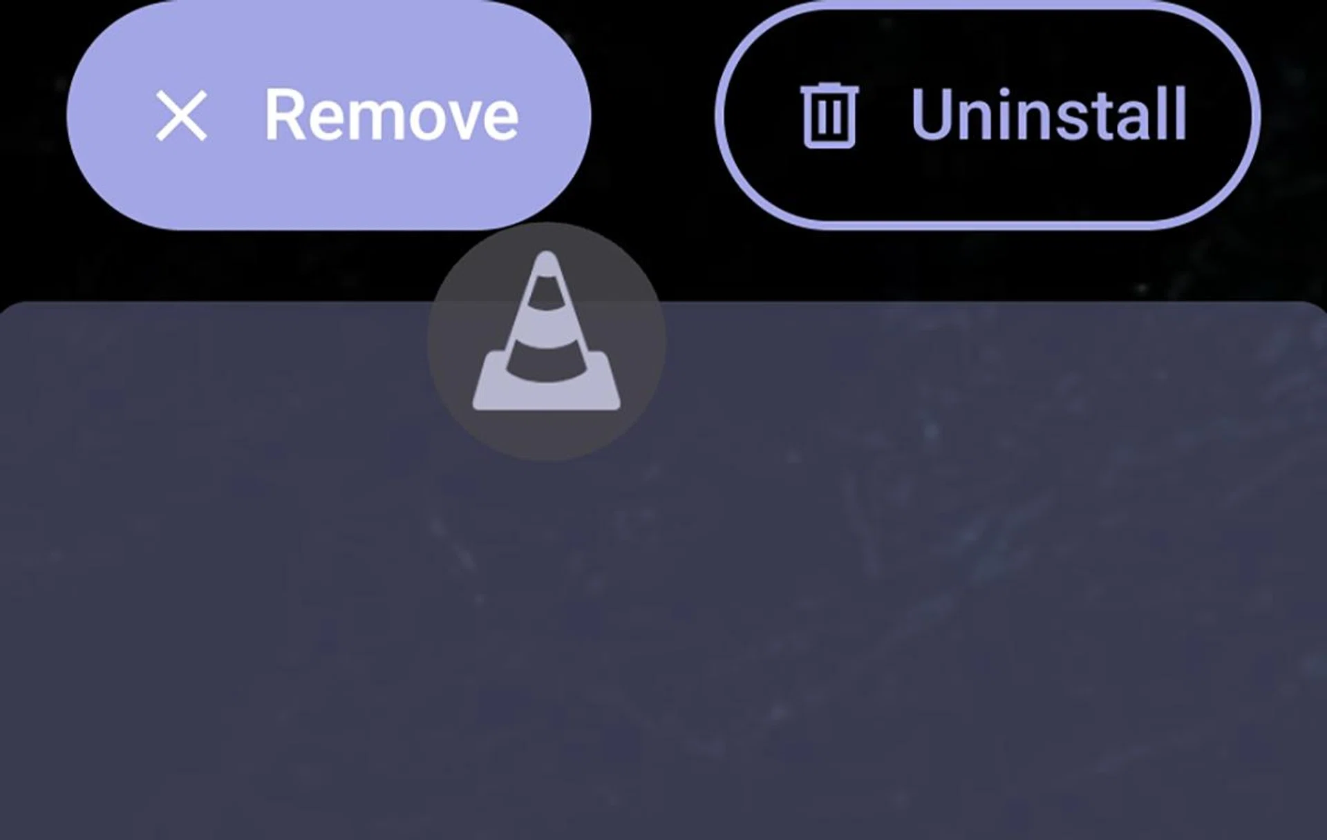 Home screen customisation