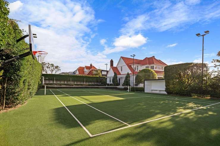 The five-bedroom mansion at 144 Orakei Road, in Auckland's Remuera, is back on the market just two  years after it broke auction records with a <img2.8m sale. Photo / Supplied