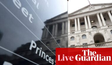 Slower UK interest rate cuts likely as some mortgage providers hike rates; oil and gas prices rising again – as it happened | Business