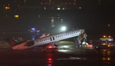 Collision between plane and vehicle halts flights at New York’s LaGuardia Airport