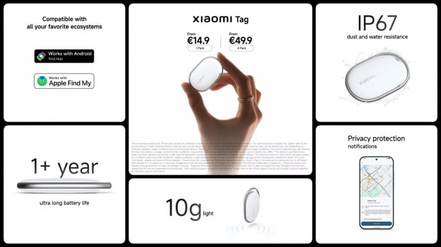 Xiaomi Unveils AirTag Competitor That Works With Apple Find My Xiaomi Unveils AirTag Competitor That Works With Apple Find My