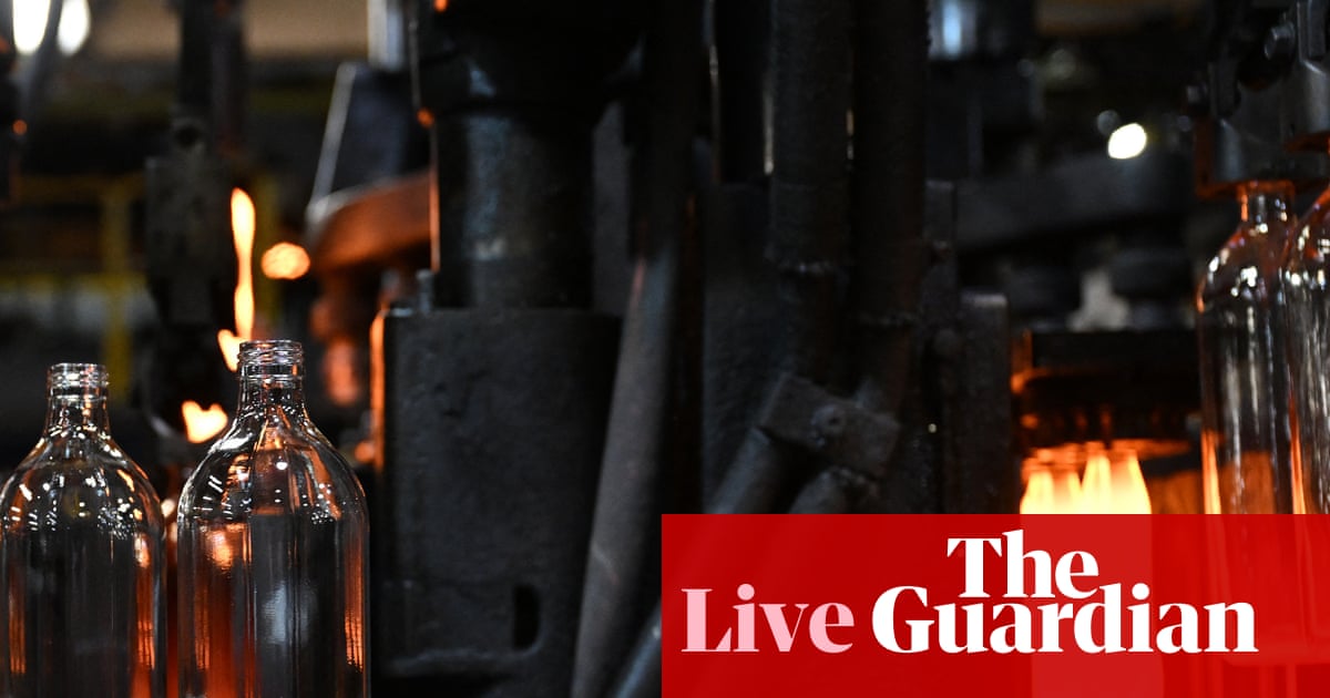 UK manufacturers hit by biggest surge in cost inflation since Black Wednesday as Iran war hits economy – business live | Business