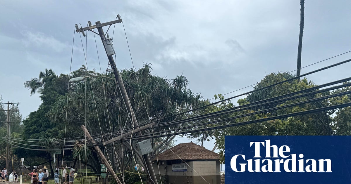 Hawaii faces flash flooding, blizzard conditions and landslides with more rain to come | US news