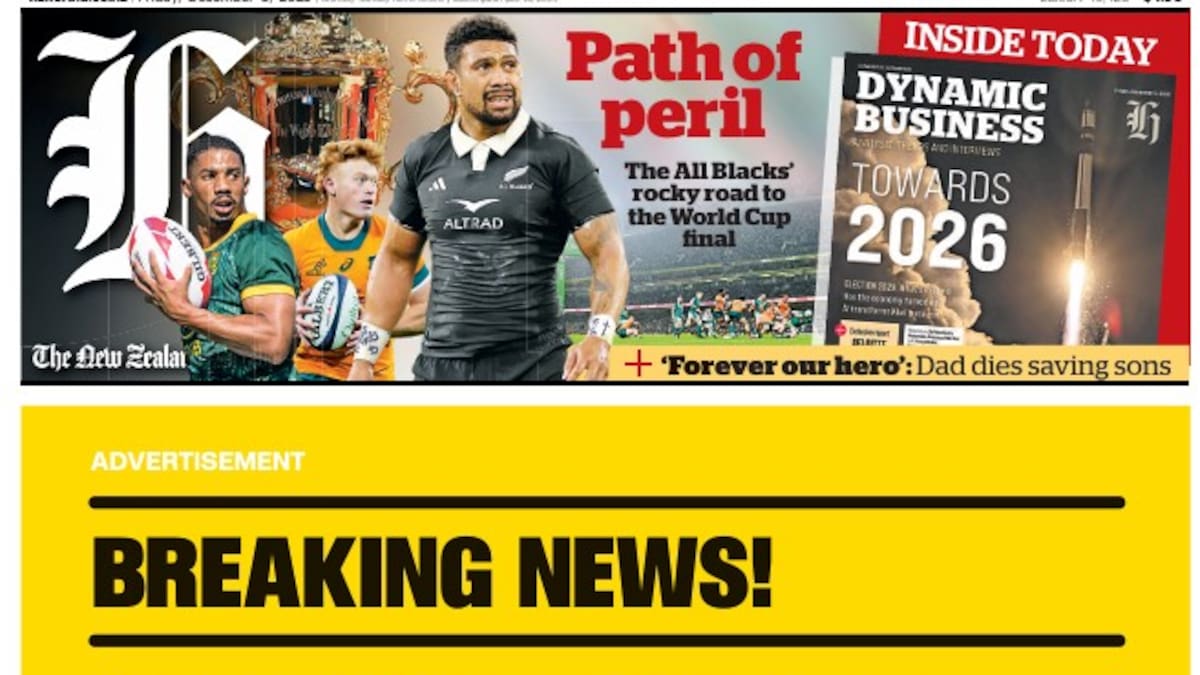 That’s a wrap! Pak’nSave NZ Herald ad wins creative prize