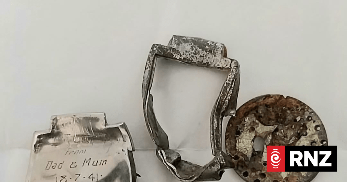 New Zealand WWII pilot's watch found in Germany more than 80 years later
