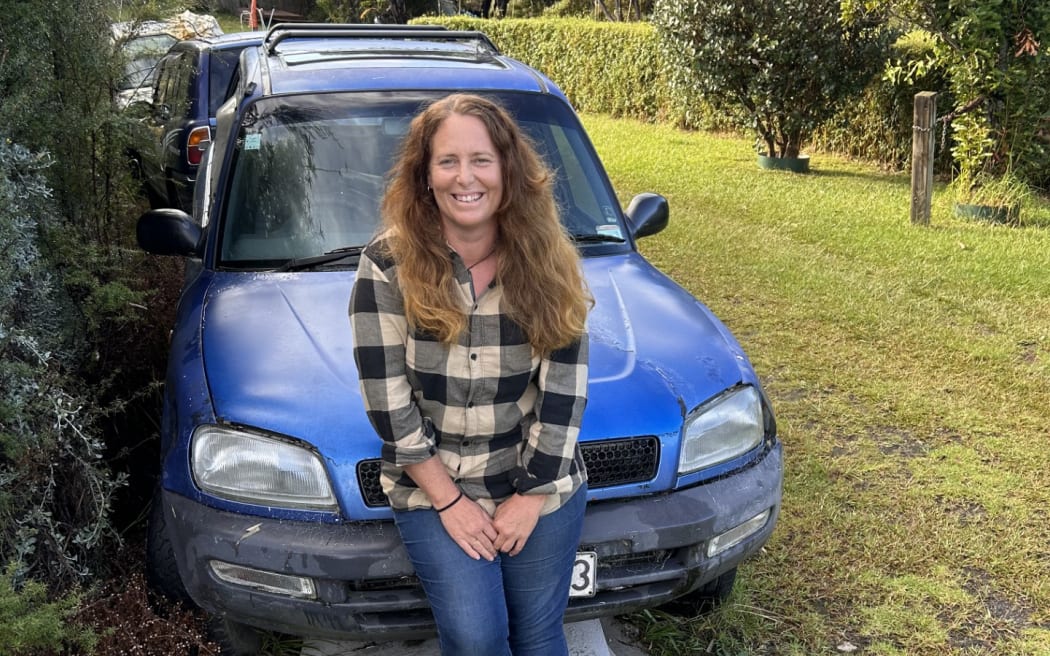 Great Barrier Island care worker Kerris Adlam.