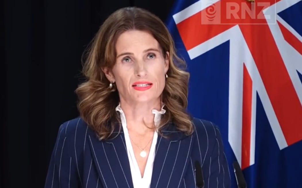 Finance Minister Nicola Willis hold a post-Cabinet media briefing.