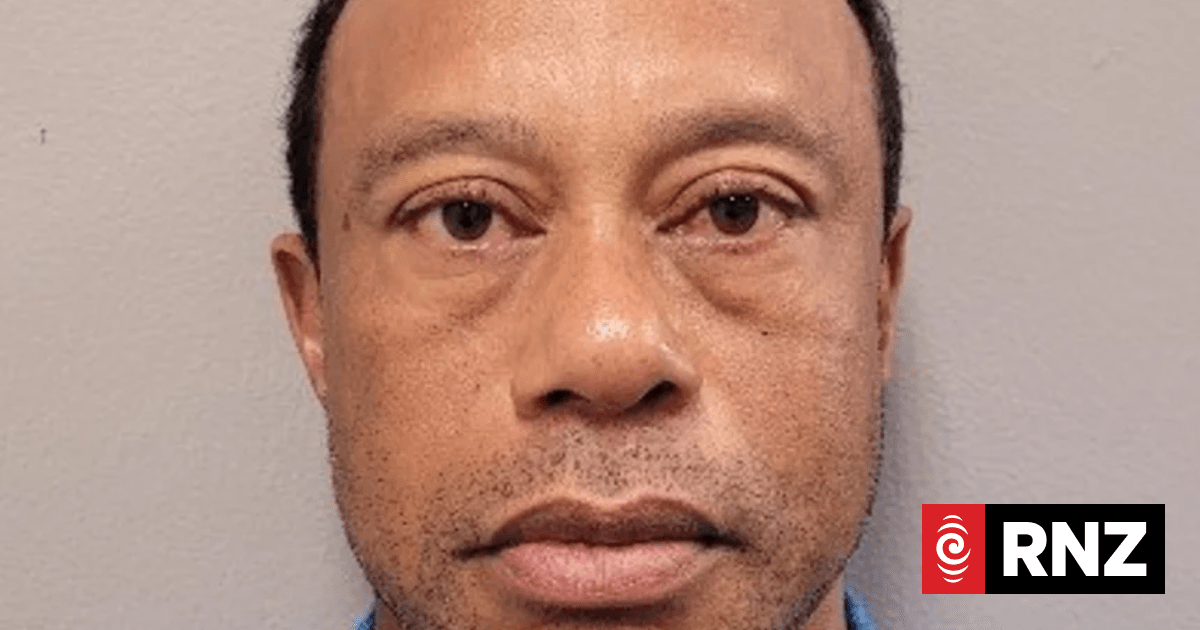 Tiger Woods in jail after being arrested for DUI following car crash in Florida