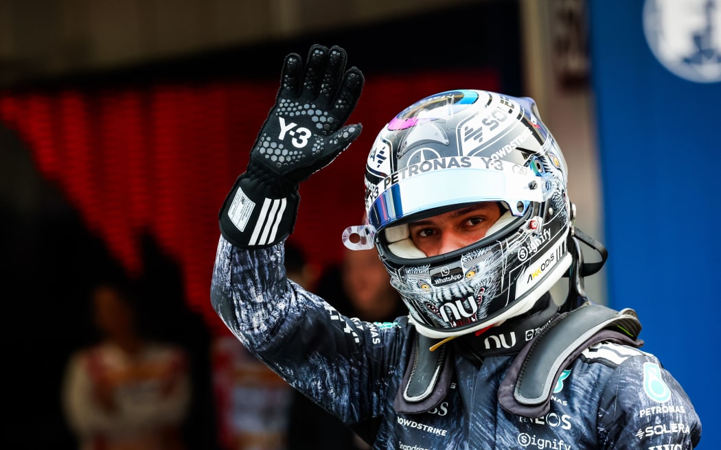 Mercedes F1 driver Kimi Antonelli.