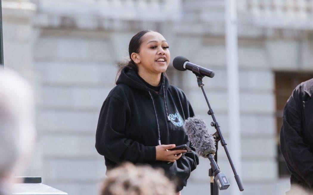 Tiana Kiro one of Ki Tua o Matariki's mātua taiohi is advocating for the reduction of alcohol harm.