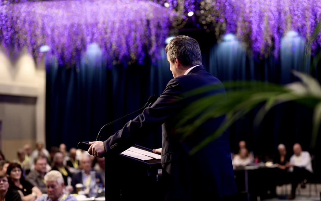 Chris Bishop at AA conference