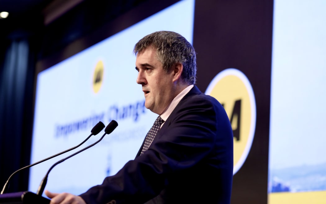 Chris Bishop at AA conference