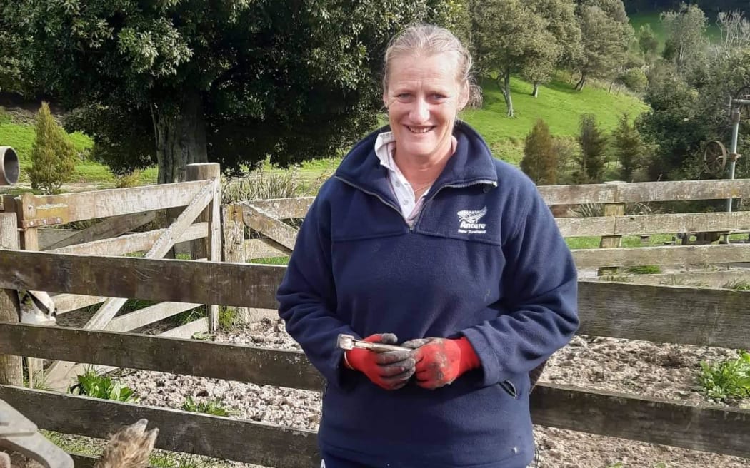 Caroline Kirk of Mahana Farm at Raukawa south of Hastings, that's home to hundreds of bulls and up to 10,000 lambs at peak.