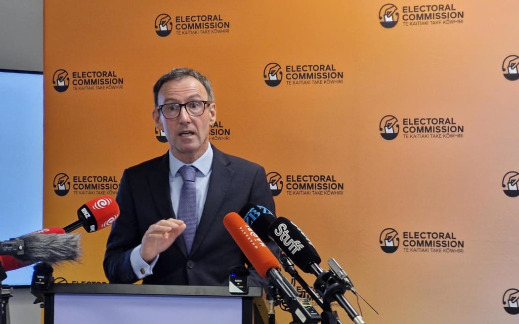 Electoral Commission chief executive Karl le Quesne.