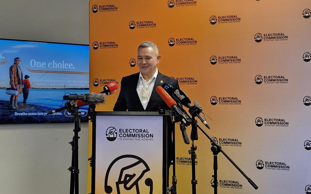 Electoral Commission chief Māori advisor Hone Matthews.