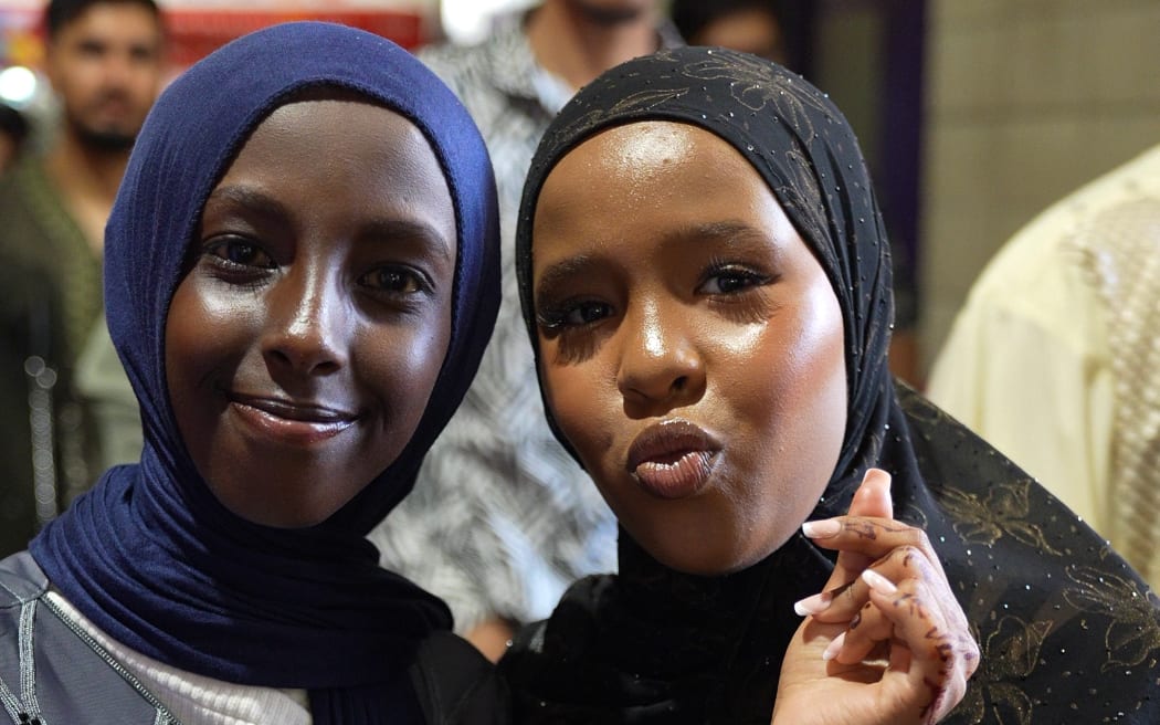 Auckland’s Muslim community came together in Go Media stadium to celebrate Eid al-Fitr.