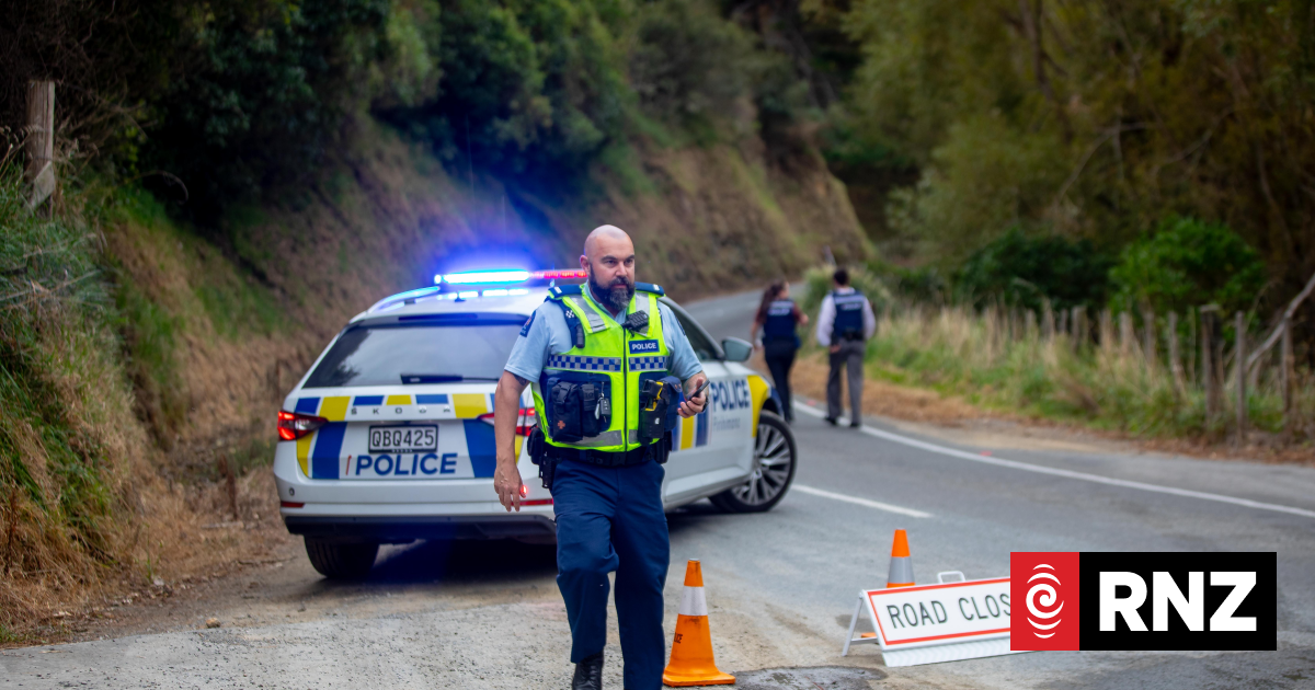 Two dead after car flips upside down into stream in Wellington