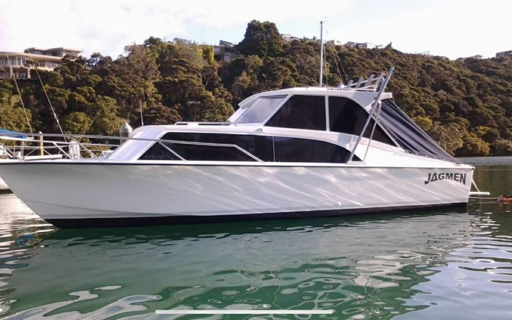 The 25-foot vessel 'JAGMEN’.