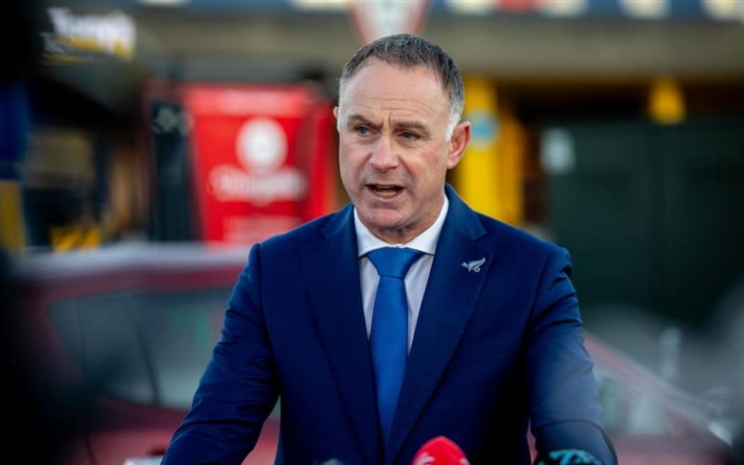 Minister for Energy & Minister for Climate Change Simon Watts speaks on the $50m plan to double public EV chargers.