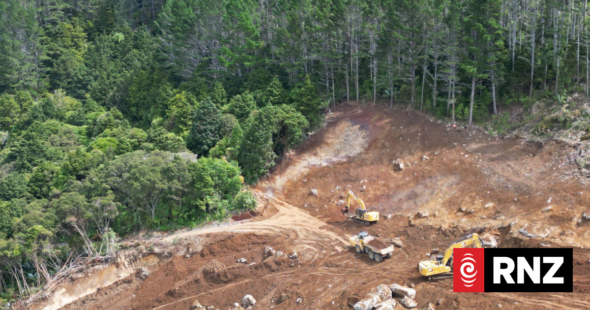 New aerial images reveal scale of Northland landslide damage