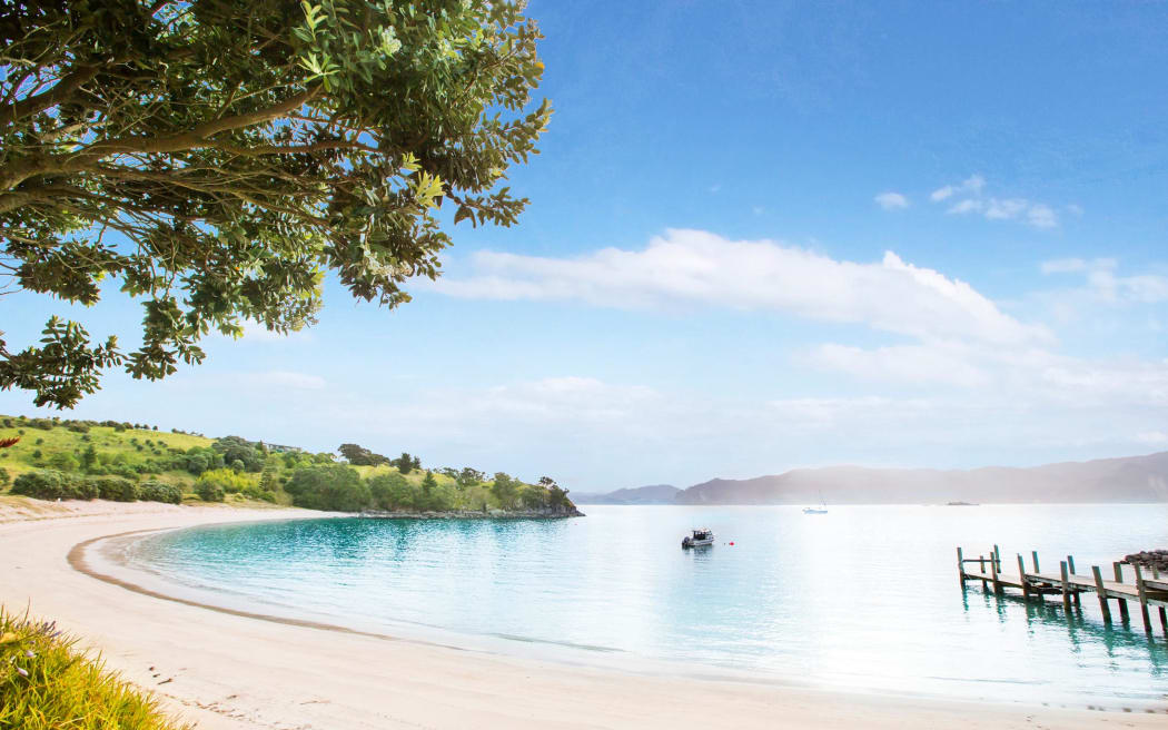 Slipper Island, an exclusive chunk of land off the Coromandel Coast is up for grabs.