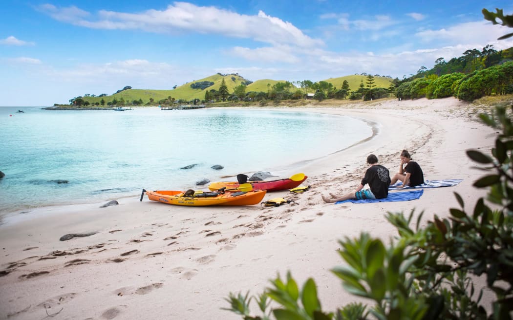 Slipper Island, an exclusive chunk of land off the Coromandel Coast is up for grabs.