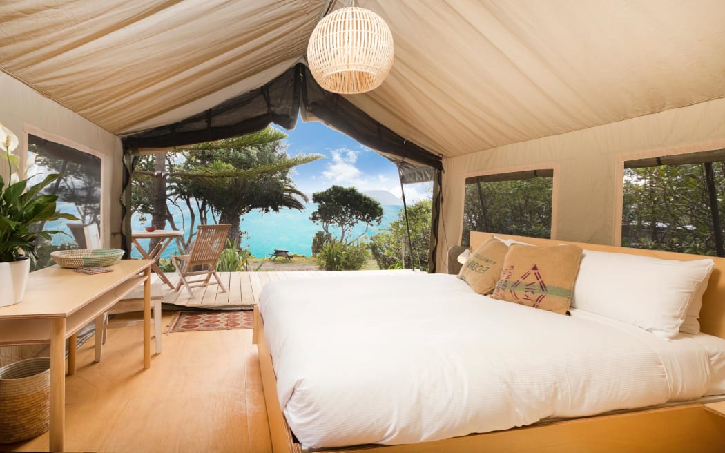 Slipper Island, an exclusive chunk of land off the Coromandel Coast is up for grabs.