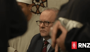 Australian Prime Minister, Home Affairs Minister shouted at as anger erupts at Eid prayers