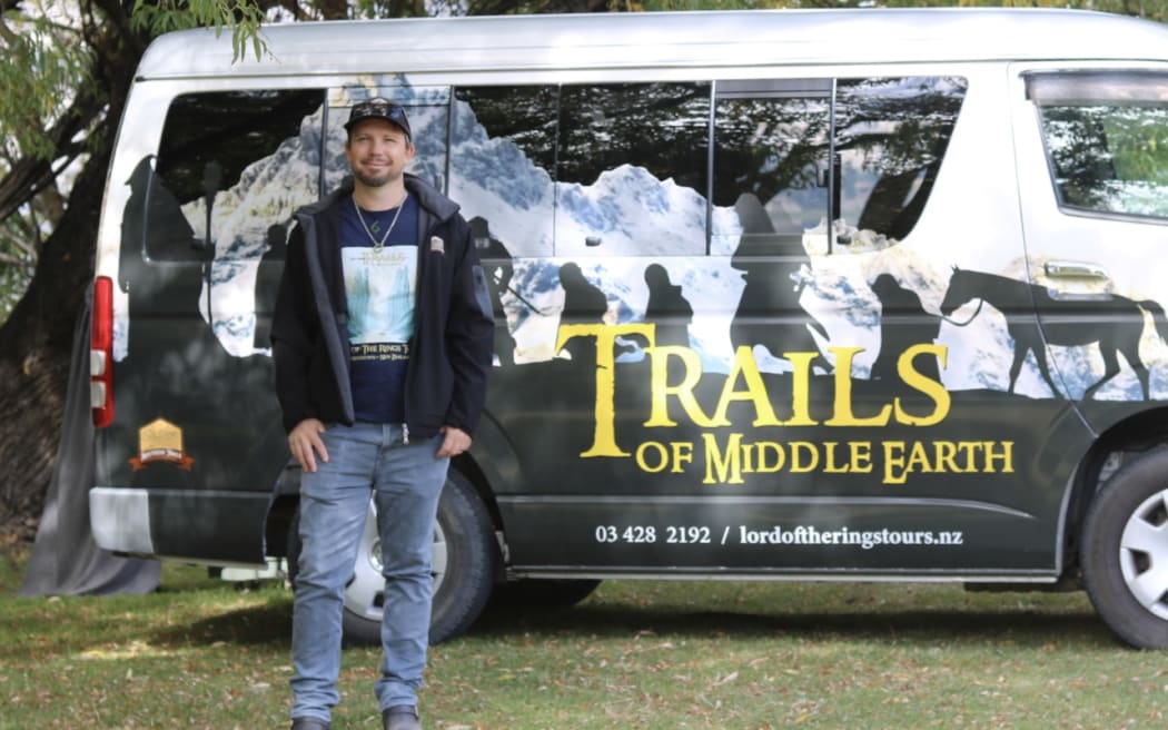Shane Pinder from Southern Trails which runs Trails of Middle Earth Lord of the Rings Tours.