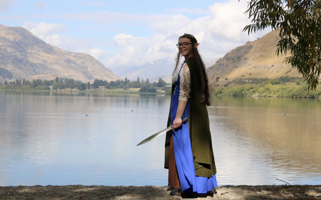 Rebecca Lower from Iowa is hoping to visit Hobbiton Tongariro National Park and Weta Workshop as well as the filming locations around Queenstown.