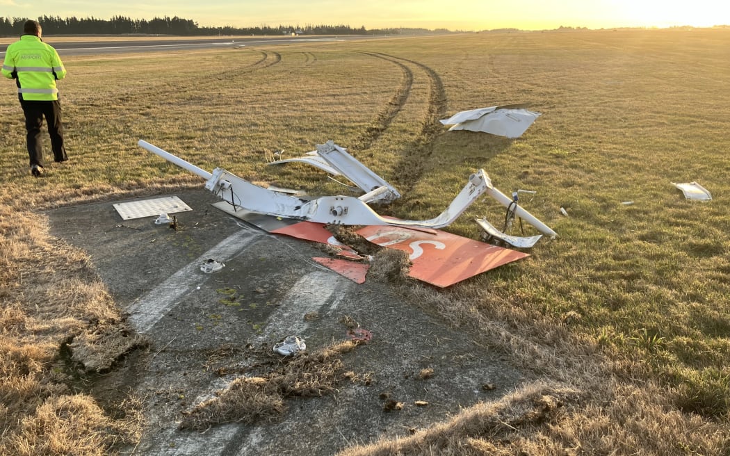 Damage from MAGS sign impact