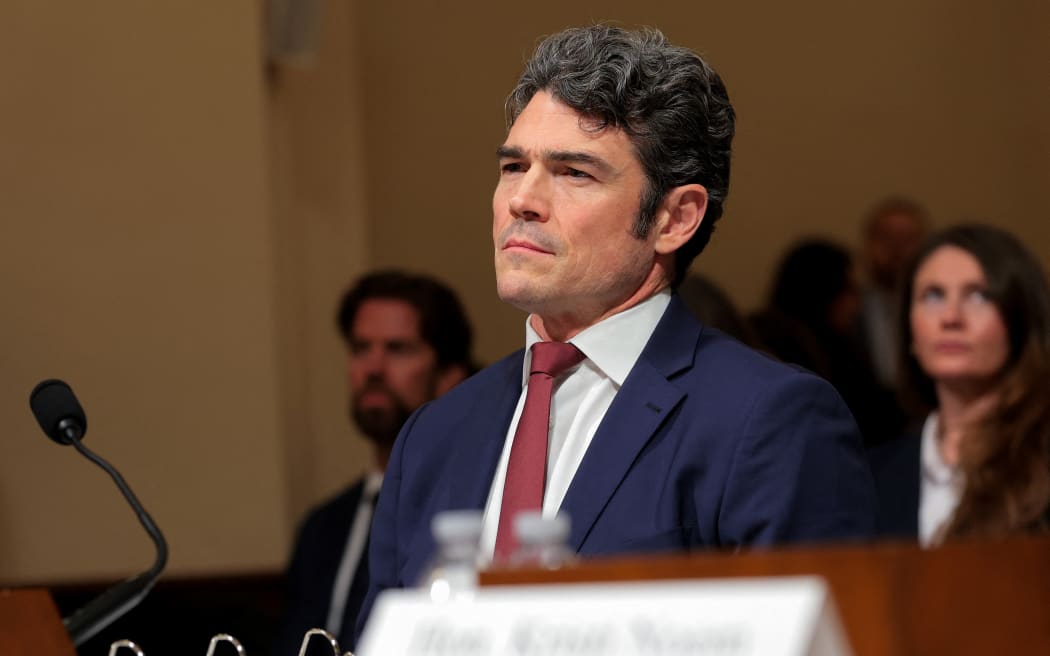 WASHINGTON, DC - DECEMBER 11: Director of the National Counterterrorism Center Joseph Kent testifies before the House Committee on Homeland Security in the Cannon House Office Building on December 11, 2025 in Washington, DC. The committee convened to hear testimony from top national security officials on potential worldwide threats.   Anna Moneymaker/Getty Images/AFP (Photo by Anna Moneymaker / GETTY IMAGES NORTH AMERICA / Getty Images via AFP)
