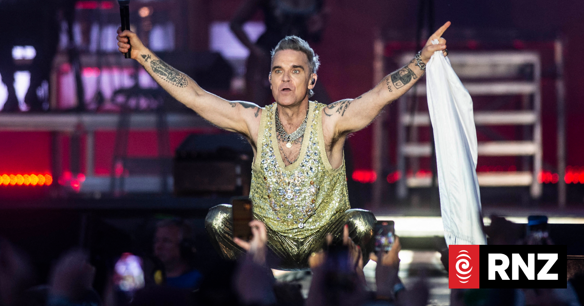 Global popstar Robbie Williams announces New Zealand tour
