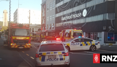 Apartment block evacuated after fire in central Wellington