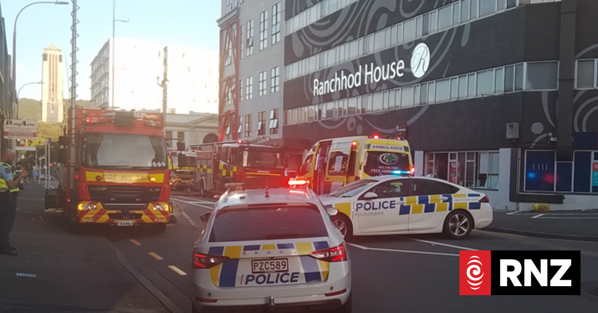 Apartment block evacuated after fire in central Wellington