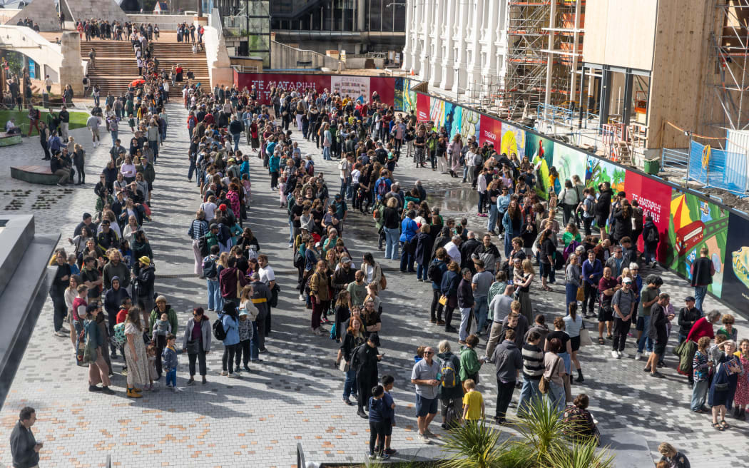 Wellington Library Opening Day