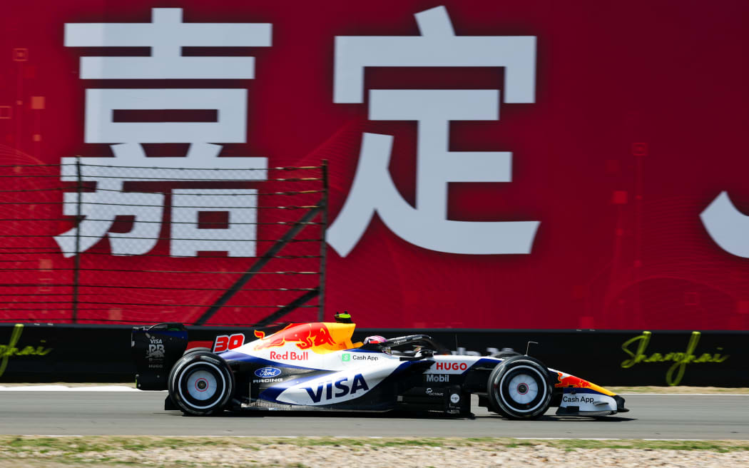 Liam Lawson at the 2026 Chinese Grand Prix.