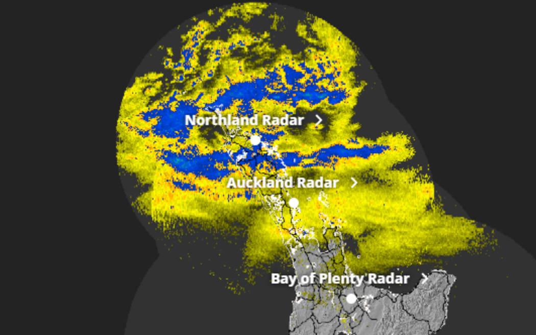 MetService rain radar screenshot for Wednesday morning, 11 March 2026.
