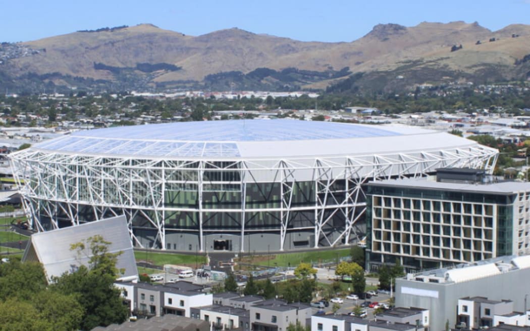 One NZ Stadium Christchurch.