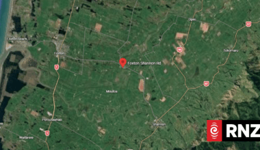 Motorcyclist dies after Foxton Shannon Road crash