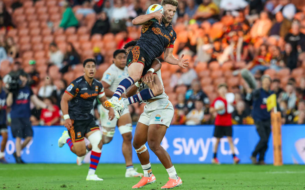 Chiefs' Damian McKenzie during the Chiefs vs Moana Pasifika, Super Rugby Pacific match at FMG Stadium, Hamilton, New Zealand on Friday 6 March 2026. Photo: DJ Mills / Photosport