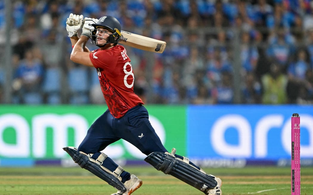 England's Jacob Bethell.