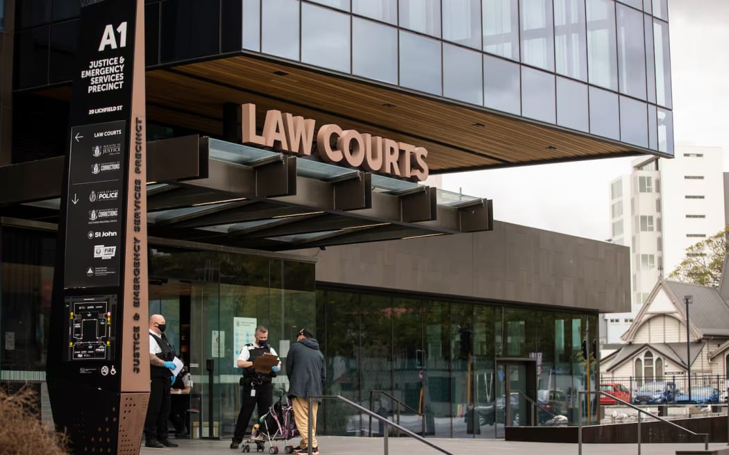 The Christchurch Law Courts building.