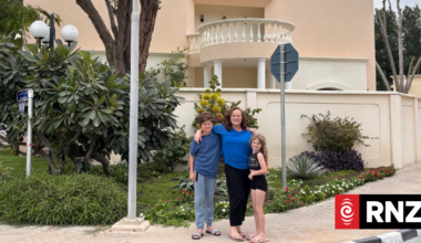 New Zealand family living in Qatar: 'Like a Covid lockdown with the occasional loud boom'