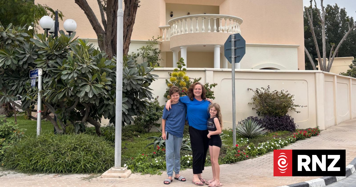 New Zealand family living in Qatar: 'Like a Covid lockdown with the occasional loud boom'
