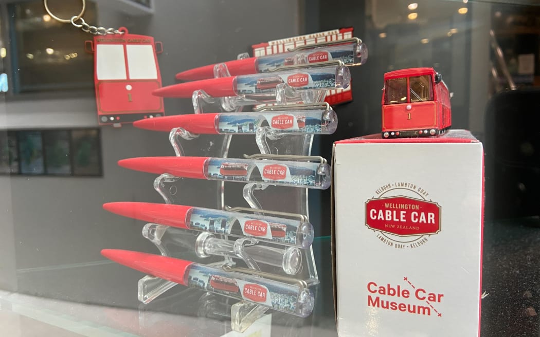 The Wellington Cable Car doubled its souvenir sales in the space of a year.