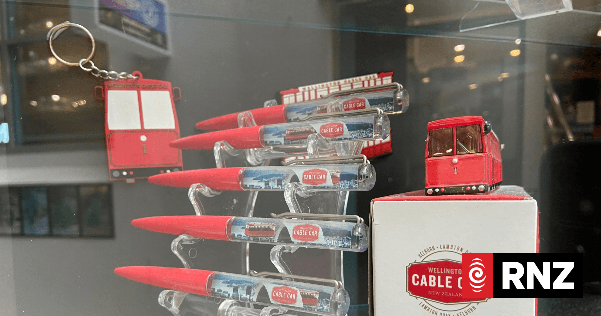 Wellington cable car merch sales soar